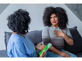A nurse consulting with a transgender patient